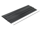 Bontrager Round Nail-Head Spoke - Box of 100 Black 310mm, 14